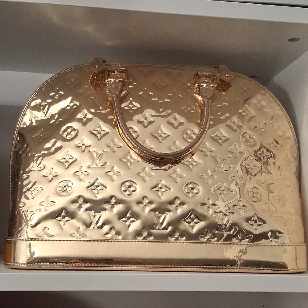 LV Limited Edition Gold Mirror Alma Gm